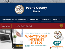 'peoriacounty.gov' screenshot