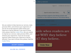 'shopmercy.org' screenshot