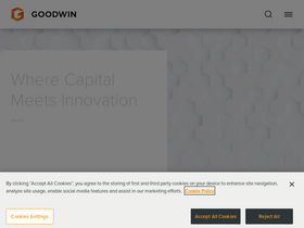 'goodwinlaw.com' screenshot