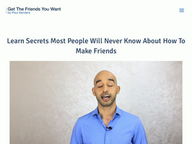 'getthefriendsyouwant.com' screenshot