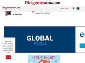 'dirigentesdigital.com' screenshot