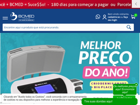 'bcmed.com.br' screenshot