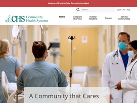 'chs.net' screenshot