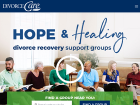 'divorcecare.org' screenshot