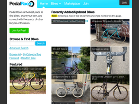'pedalroom.com' screenshot