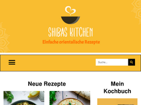 'shibaskitchen.de' screenshot