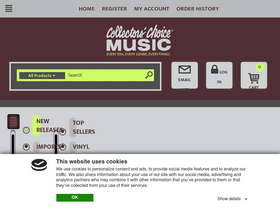 'ccmusic.com' screenshot