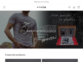 xrayfog.com homepage screenshot