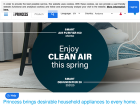 'princesshome.eu' screenshot