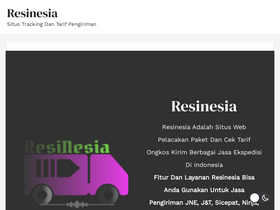 'resinesia.com' screenshot