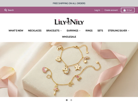 lilynily.com homepage screenshot