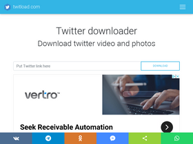 'twitload.com' screenshot