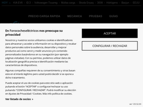 'forococheselectricos.com' screenshot