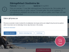 'tyreso.se' screenshot