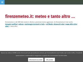'firenzemeteo.it' screenshot