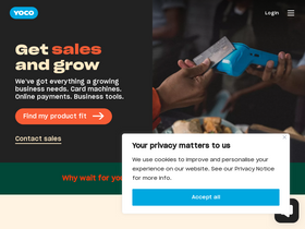 'yoco.com' screenshot