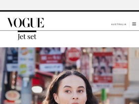 'vogue.com.au' screenshot