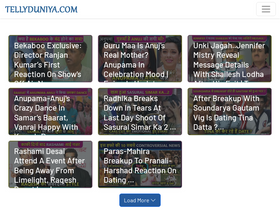 'tellyduniya.com' screenshot
