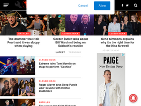 'rockandrollgarage.com' screenshot