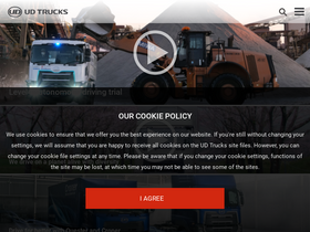 'udtrucks.com' screenshot