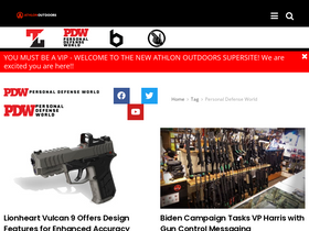 'personaldefenseworld.com' screenshot