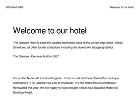 gilmorehotel.com