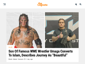 'thecognate.com' screenshot