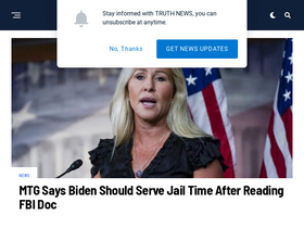 'truthpress.com' screenshot