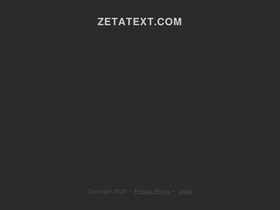 zetatext.com