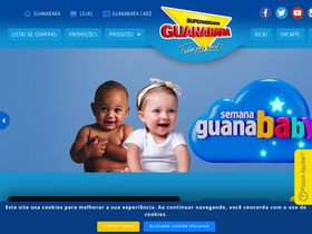 'supermercadosguanabara.com.br' screenshot