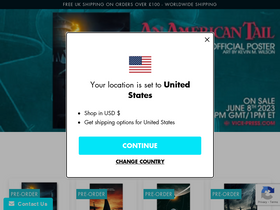Vice Press homepage screenshot