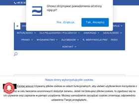 'nipip.pl' screenshot