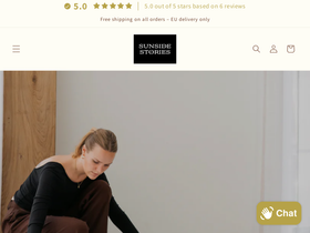 sunsidestories.com homepage screenshot