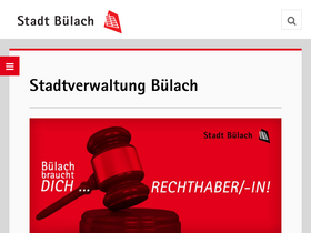 'buelach.ch' screenshot