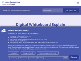'explaineverything.com' screenshot