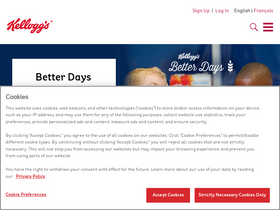 'kelloggs.ca' screenshot