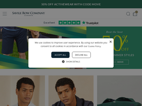 'savilerowco.com' screenshot