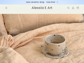 alessiae.com homepage screenshot