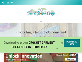 'desertblossomcrafts.com' screenshot