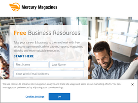 'mercurymagazines.com' screenshot