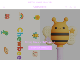 chewbees.shop homepage screenshot