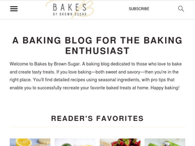 'bakesbybrownsugar.com' screenshot