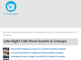 'tveveryday.com' screenshot