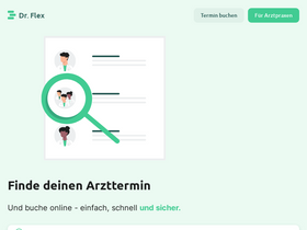 'dr-flex.de' screenshot