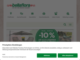'bellaflora.at' screenshot