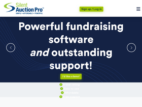 'silentauctionpro.com' screenshot