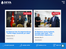 'devapartisi.org' screenshot