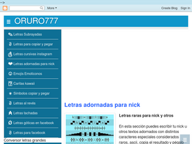 'oruro777.blogspot.com' screenshot
