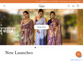 thethreadweavers.in homepage screenshot