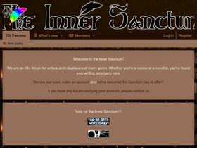 'writerssanctum.com' screenshot